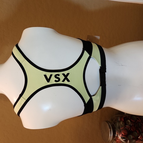 VSX Sport Highlighter Yellow/Black Bra (0677) - Picture 2 of 6